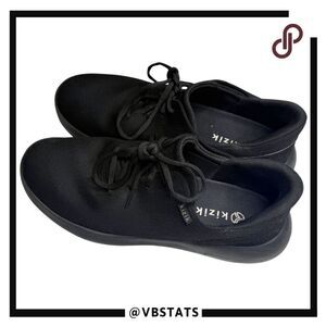 Whitin Men's Wide Madrid Eco-Knit Slip-On Hands Free Sneaker Shoes Black Size 12